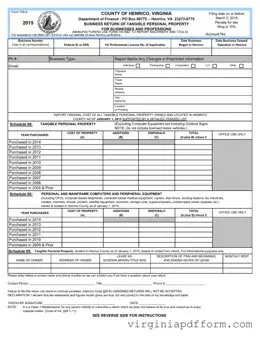 740 A Virginia Form