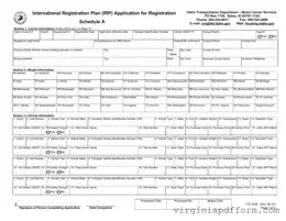 Virginia Irp Application Form
